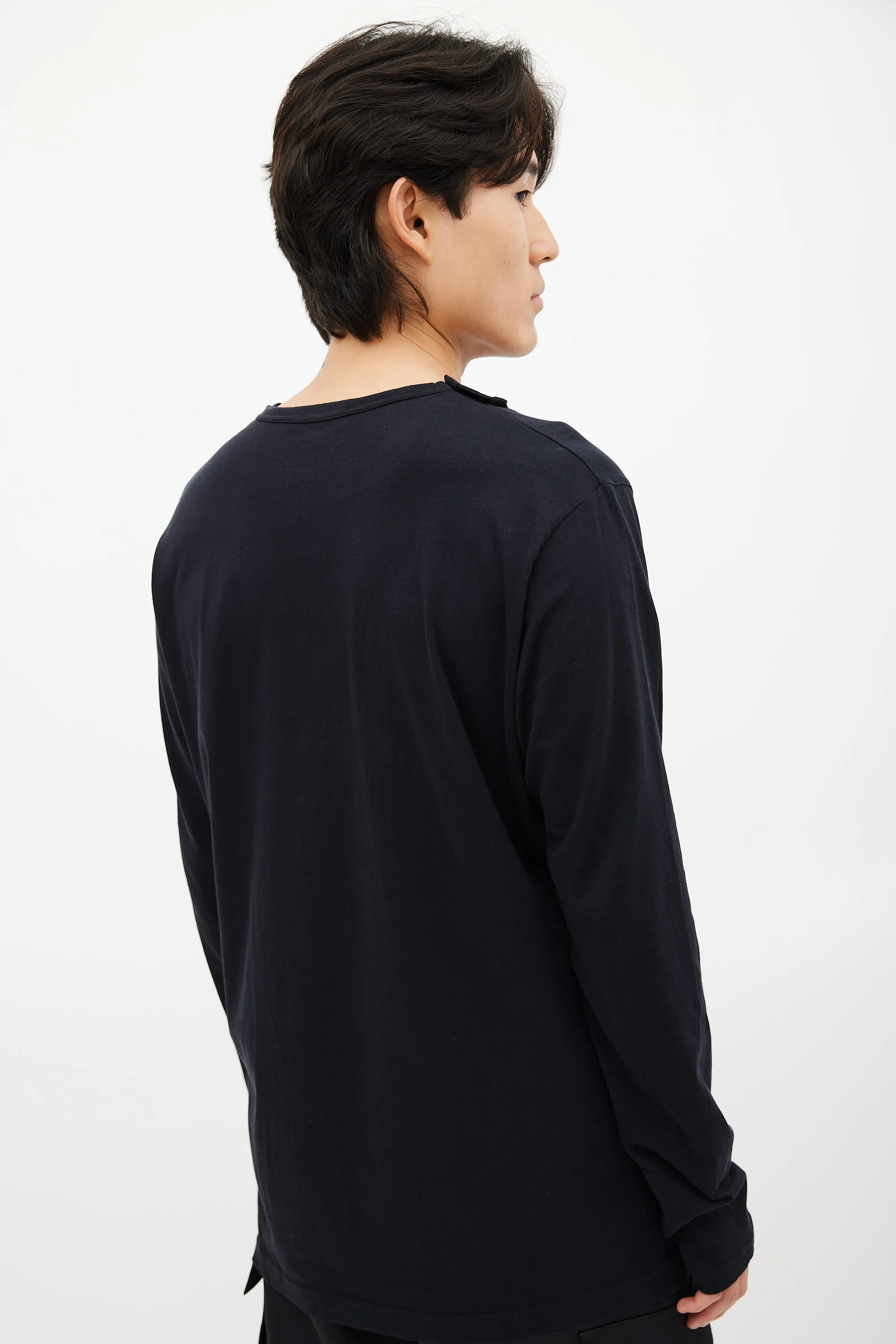 Black & White Asymmetrical Top
