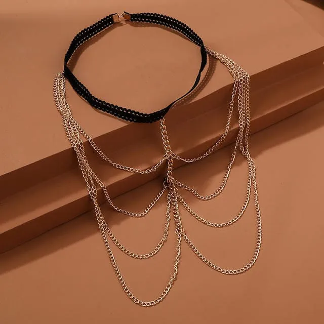 Dainty Layered Chic Womens Thigh Leg Chain