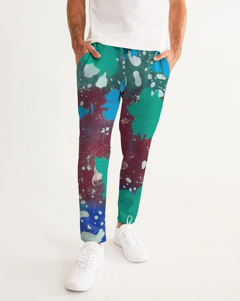Drop leaf Men's All-Over Print Joggers