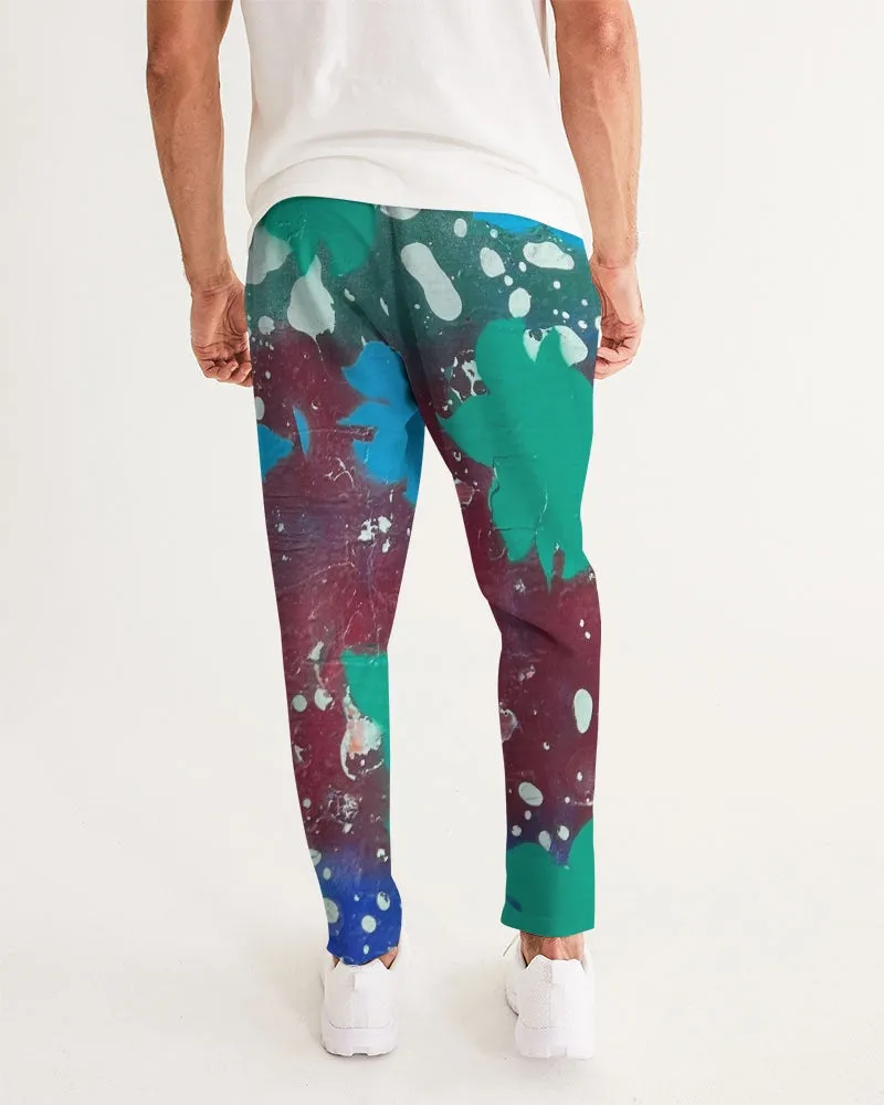 Drop leaf Men's All-Over Print Joggers