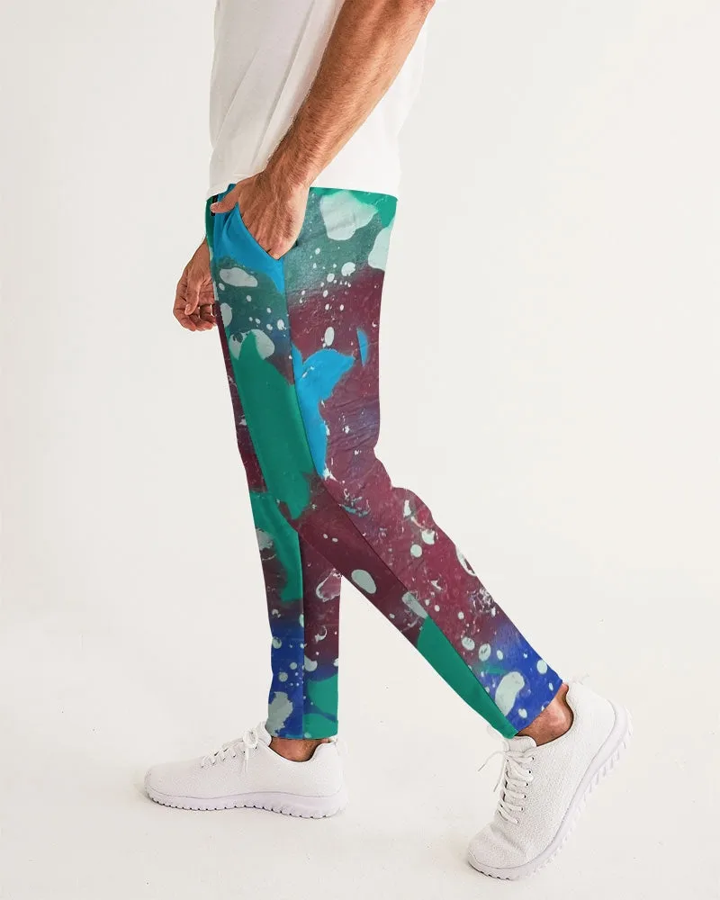 Drop leaf Men's All-Over Print Joggers