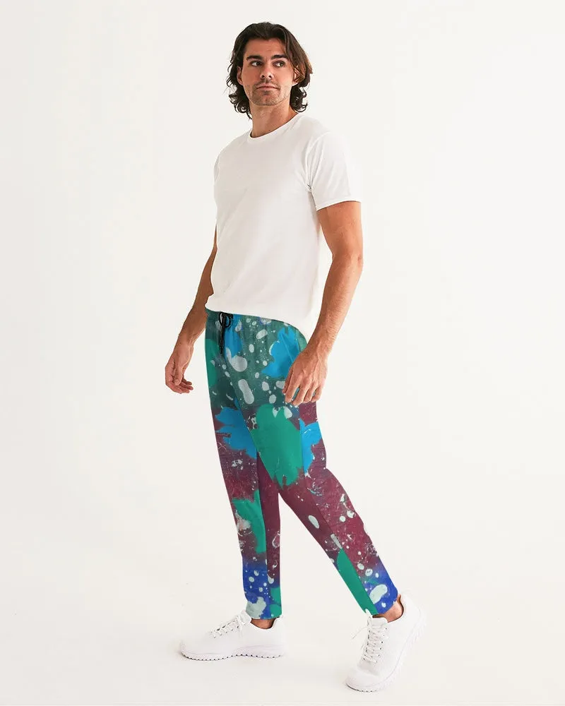 Drop leaf Men's All-Over Print Joggers