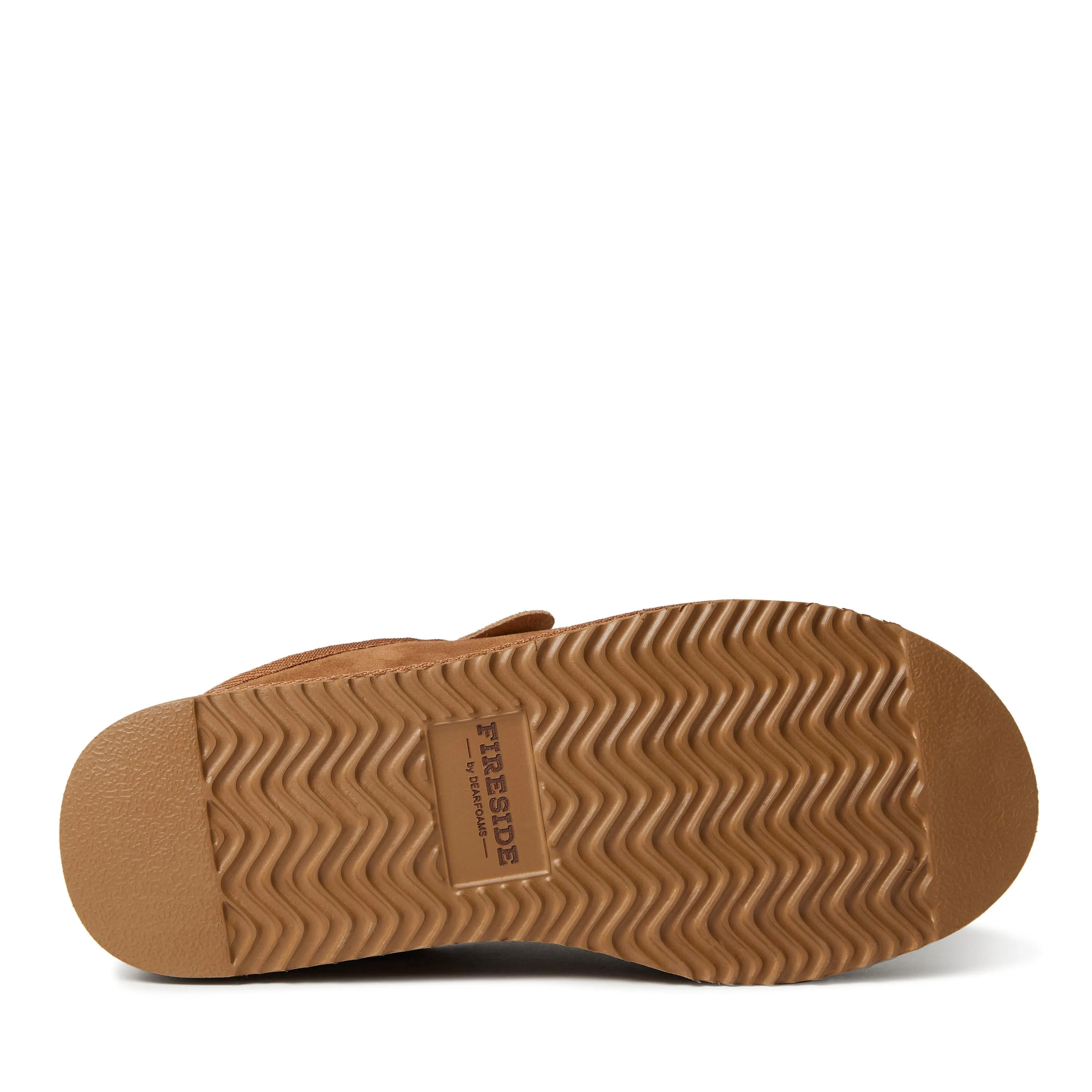 Fireside By Dearfoams Men's Grafton Genuine Shearling Clog Slipper