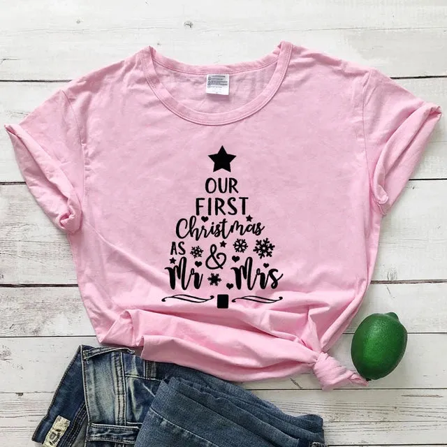 First Christmas as Mr and Mrs Shirt