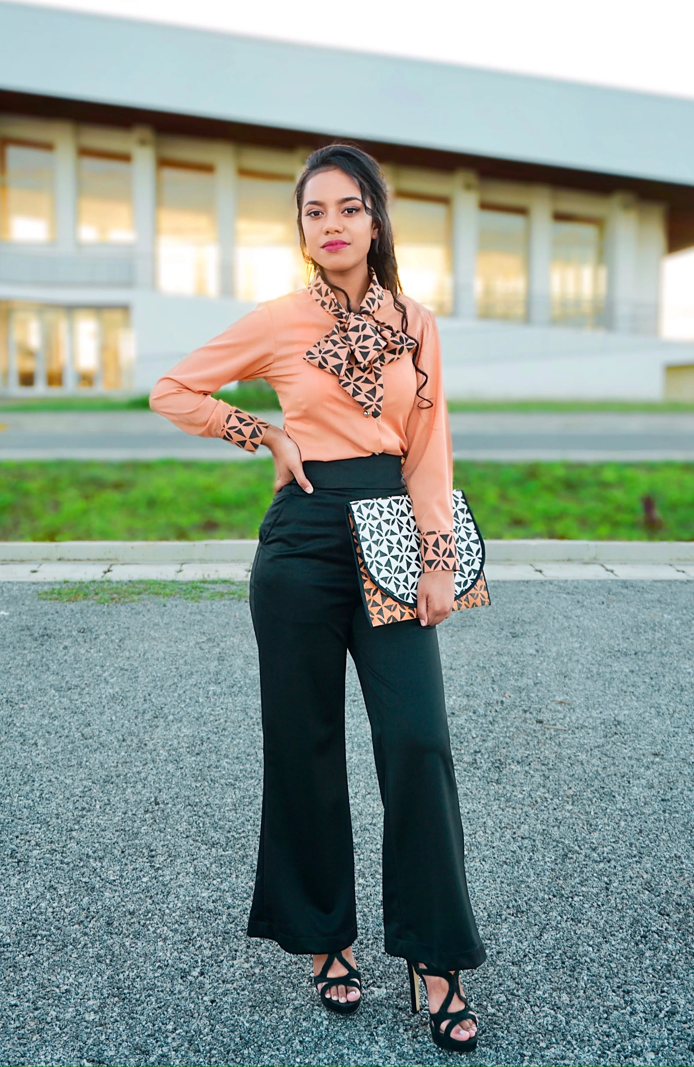 Le-Ata Corporate Women Blouse