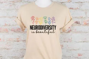Neurodiversity is beautiful shirt