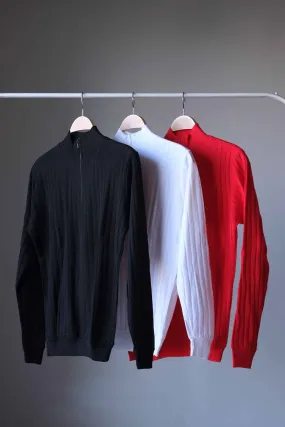 ONZA 70's Zip Neck Men's Sweater