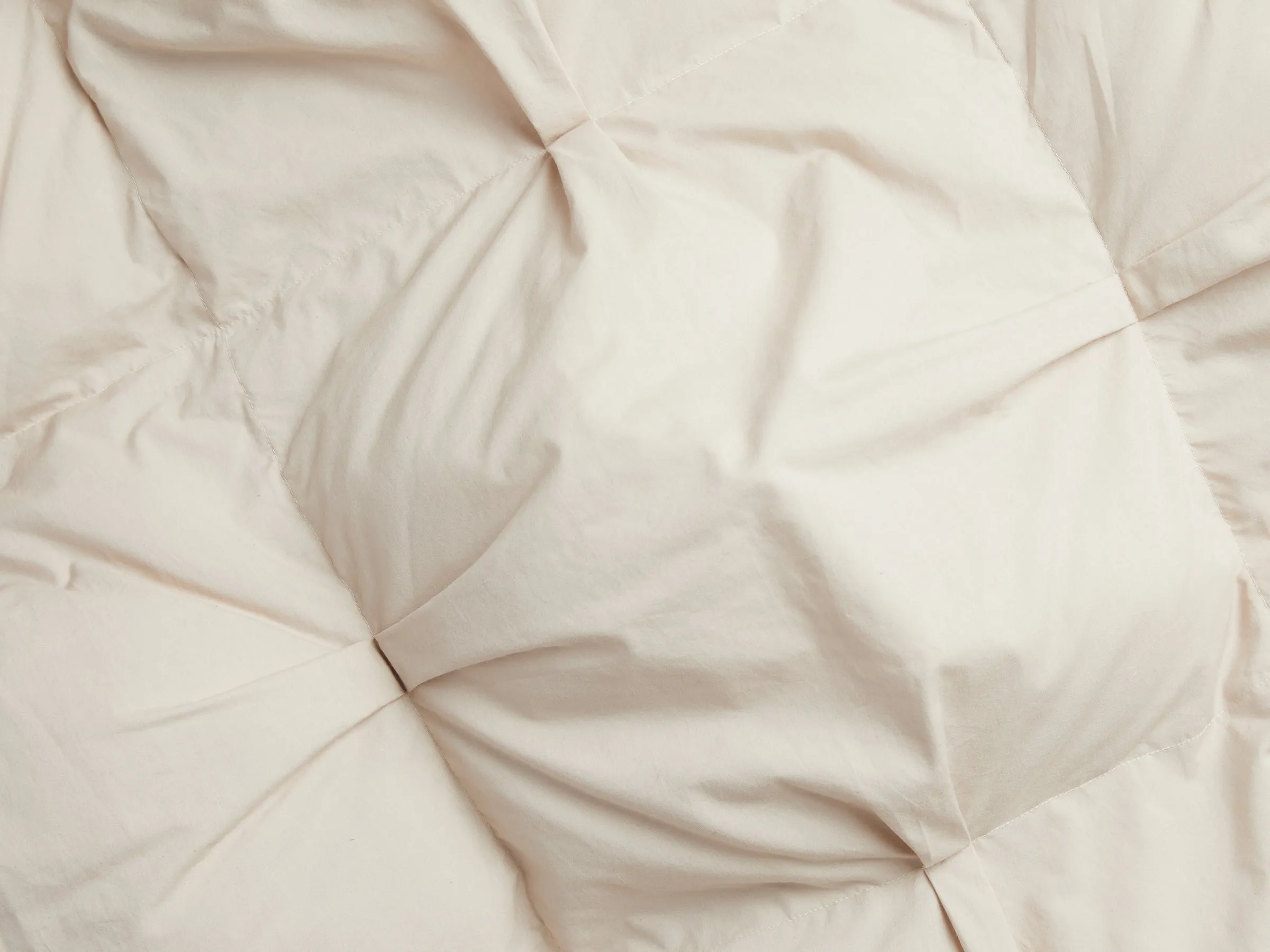 Organic Cotton Puff Comforter (Bone)