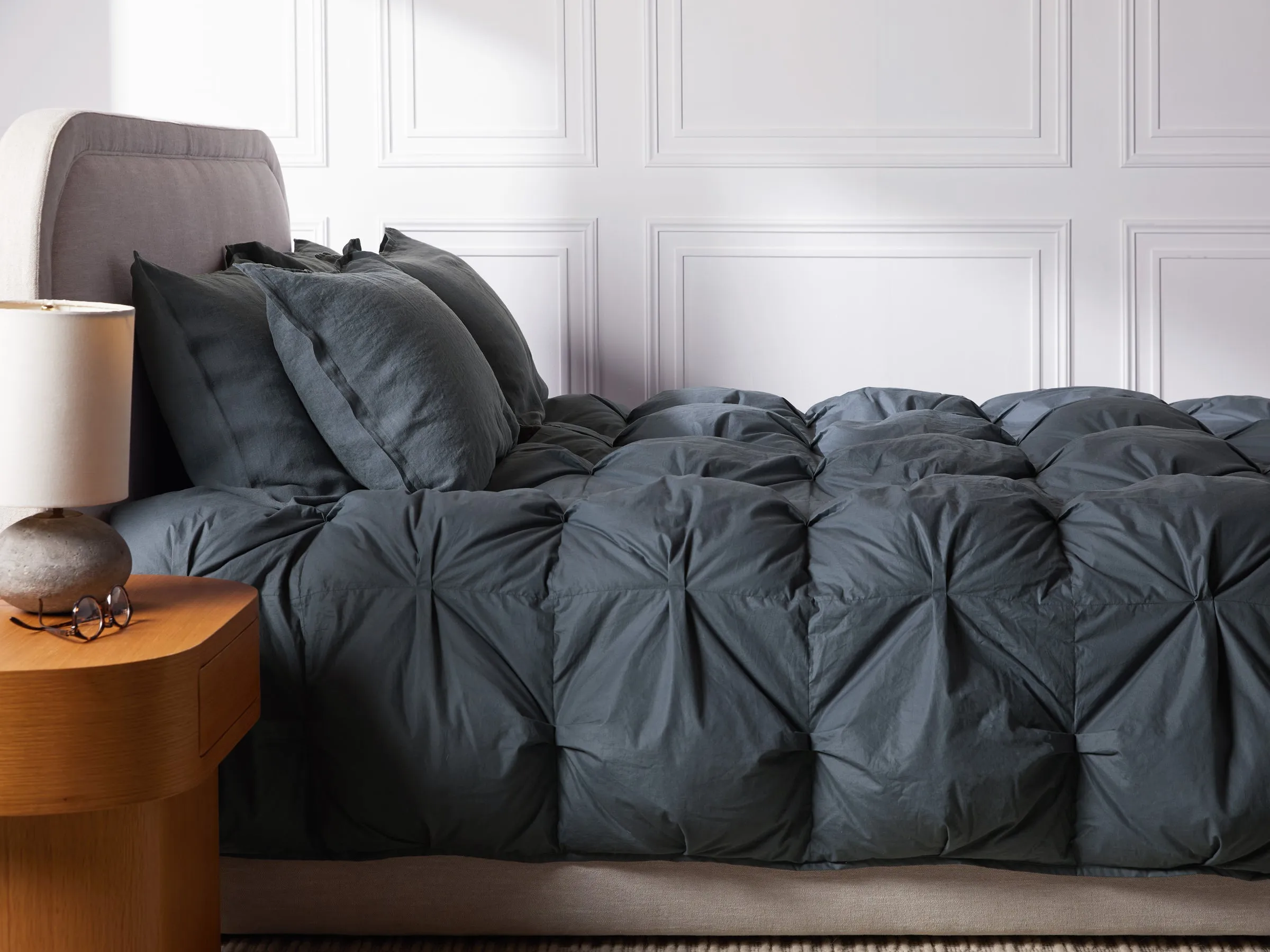 Organic Cotton Puff Comforter (Dusk)