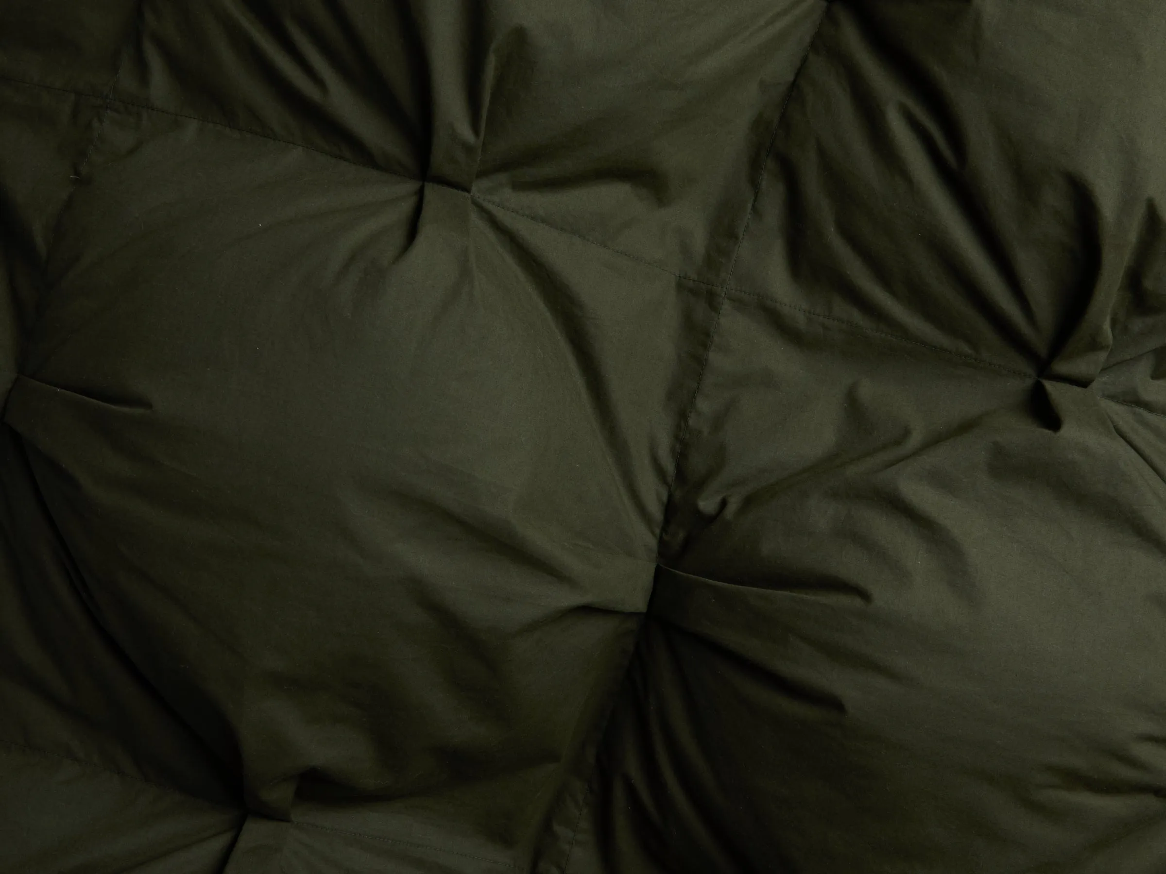 Organic Cotton Puff Comforter (Evergreen)