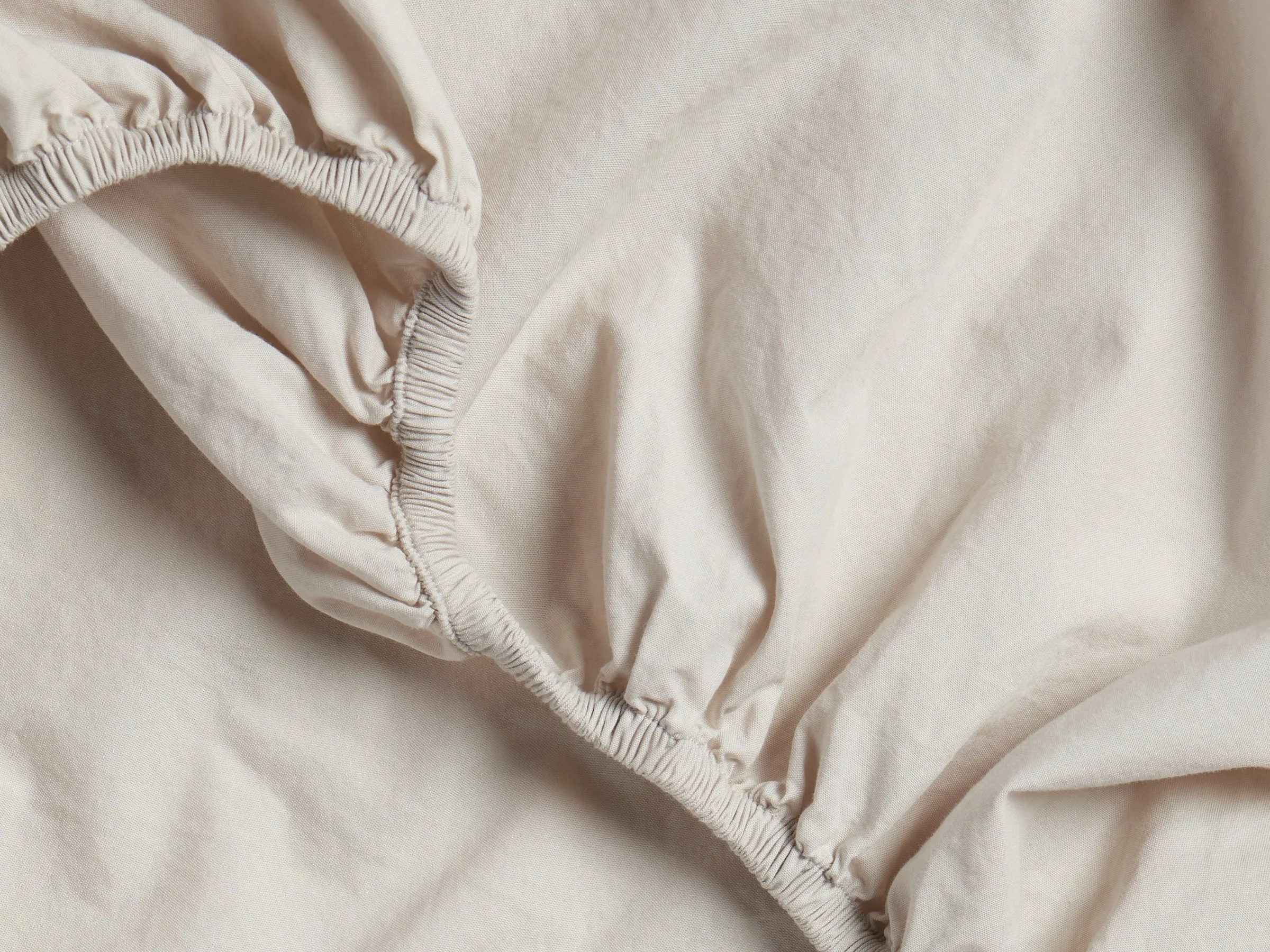 Percale Sheet Set - Bone F/Q
