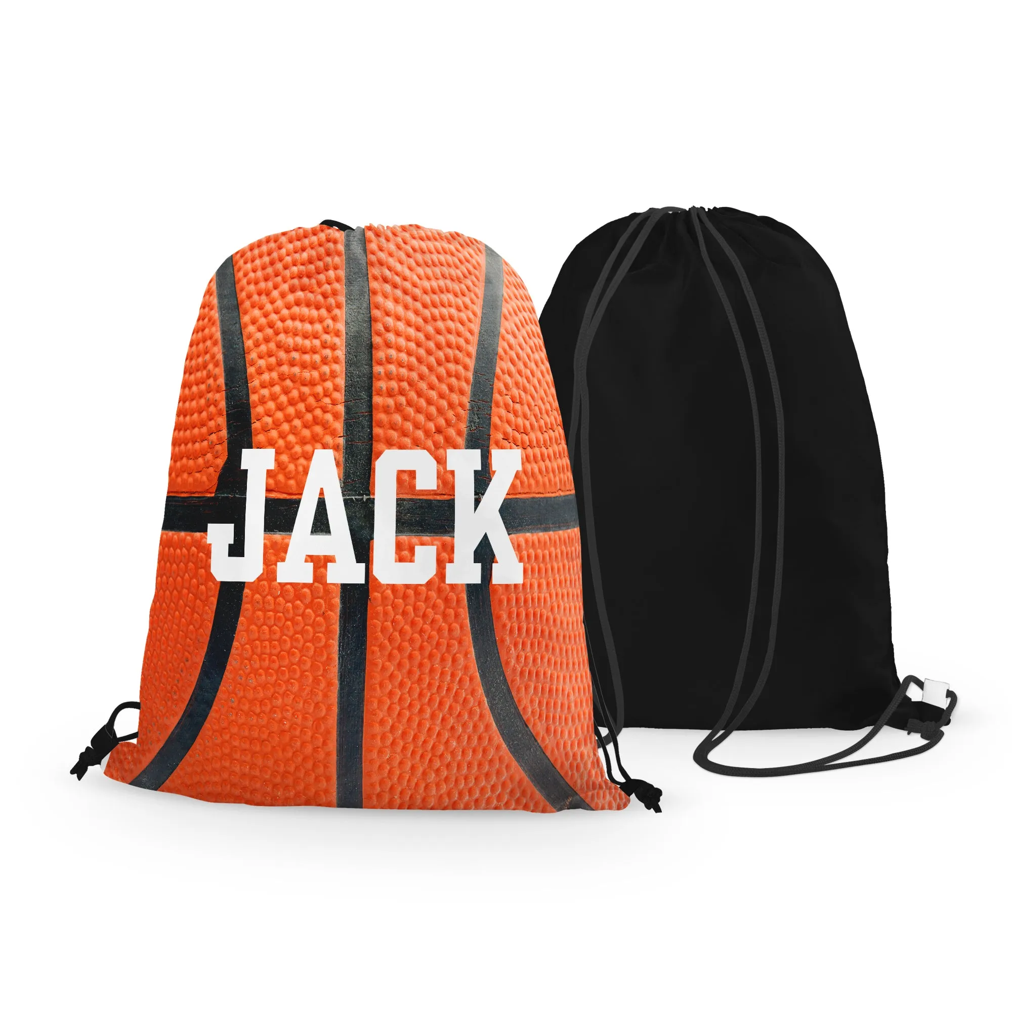 Personalized Basketball Drawstring Bag