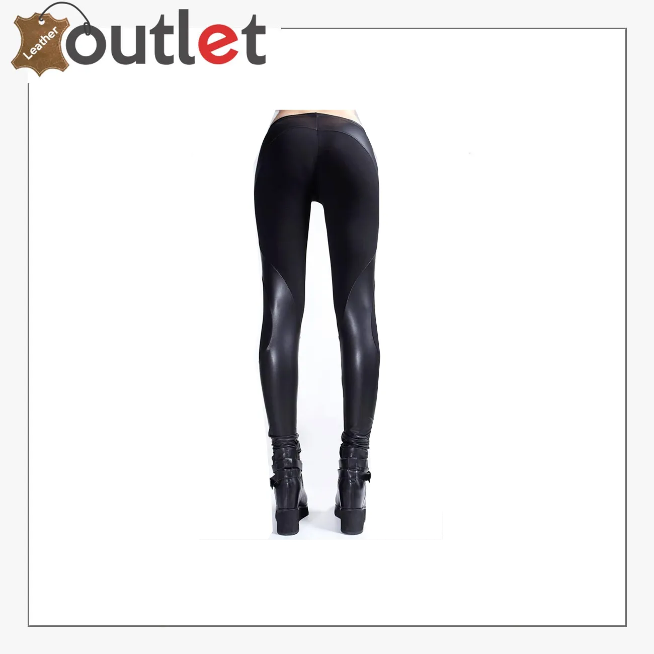 Skinny leather pants