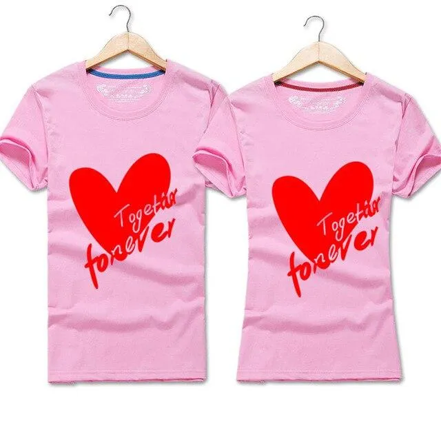 Together forever couple t shirts
