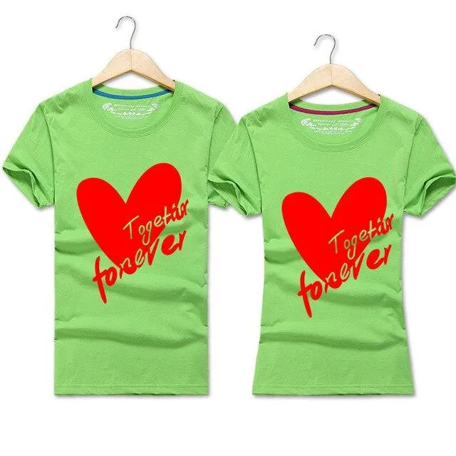 Together forever couple t shirts