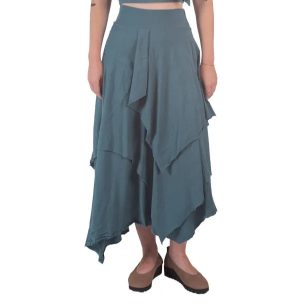Tri Fab Layered Skirt