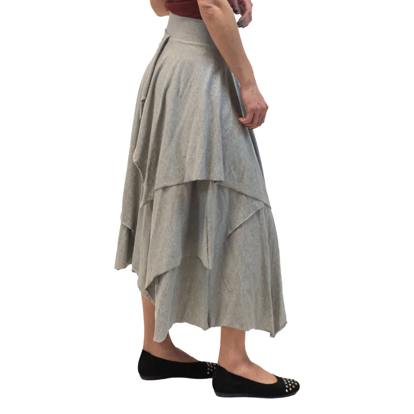 Tri Fab Layered Skirt