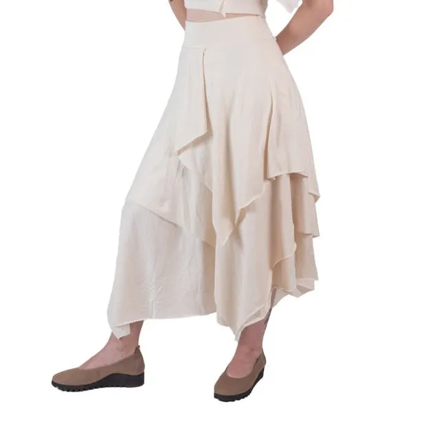 Tri Fab Layered Skirt