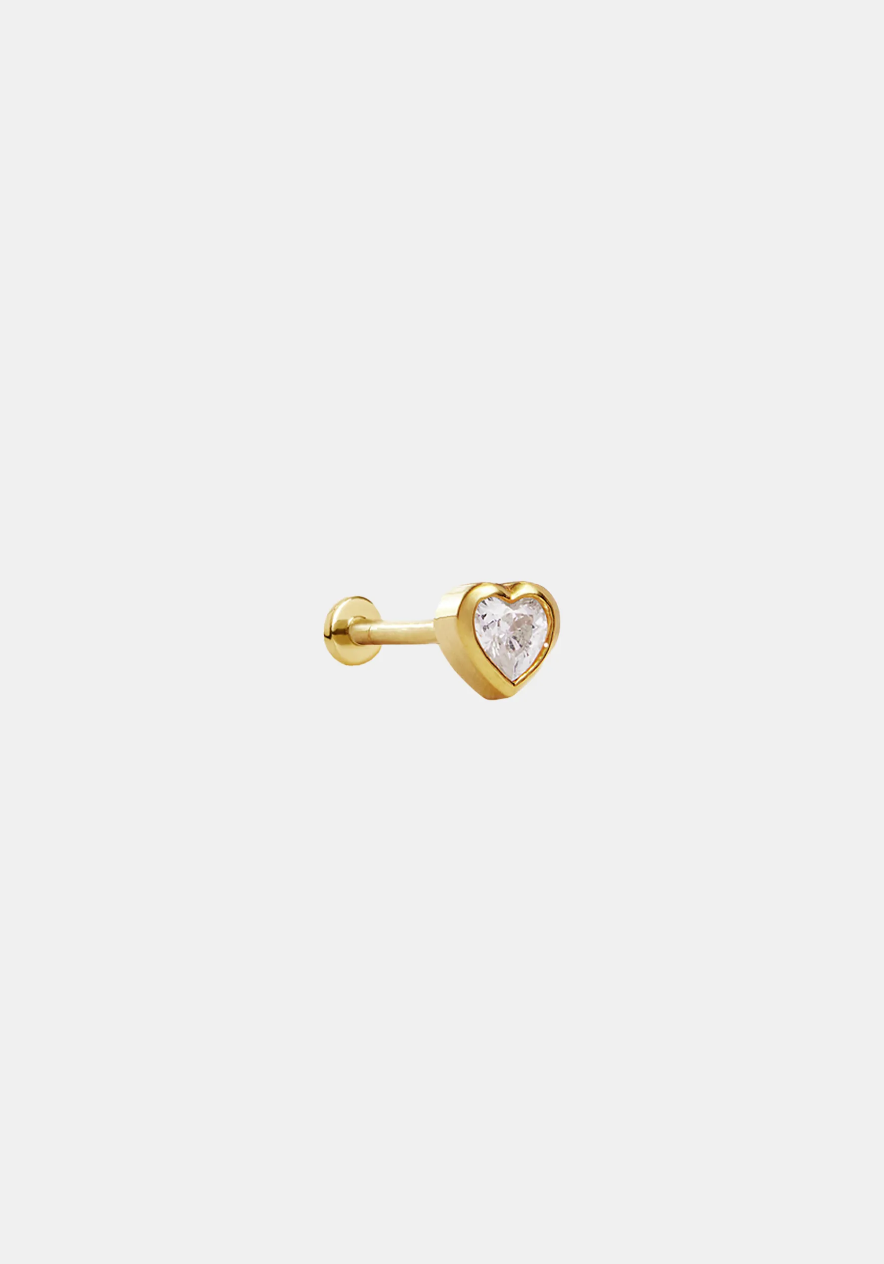 True Love Flatback Stud - Single - Gold